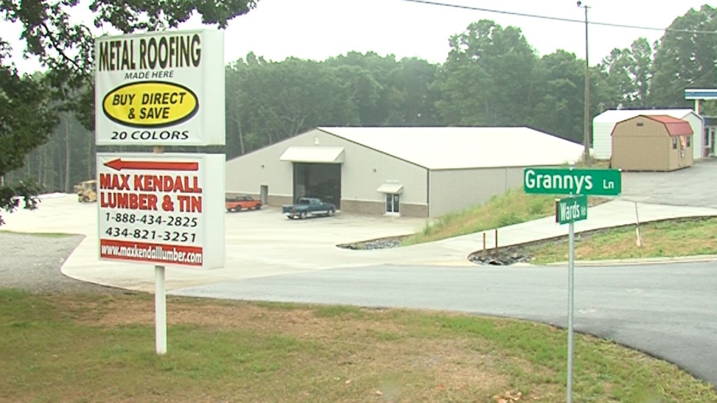 Lynchburg Location Max Kendall Lumber and Tin